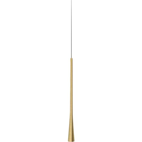 G.e.a.luce dafne s/p o- 7w- aluminium gold led pendant
