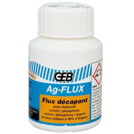 GEB - Décapant brasure argent Agflux pot 90g