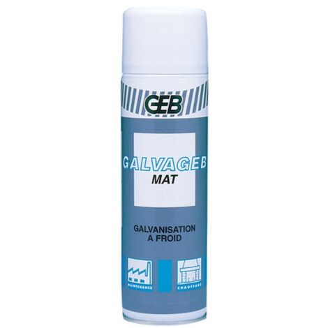 GEB - Galvanisant à froid Galvageb mat aérosol 650/500ml