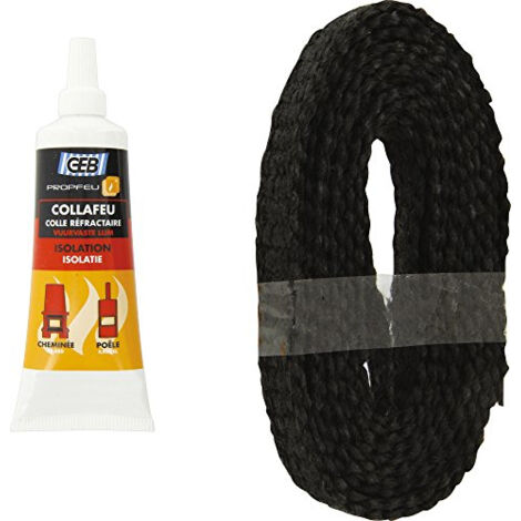 Geb kit étanchéité thermique tresse fibre verre 15 mm