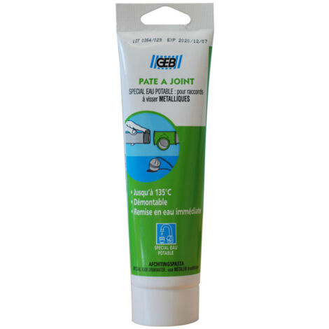 GEB Pâte à joint eau potable125ml - GEB