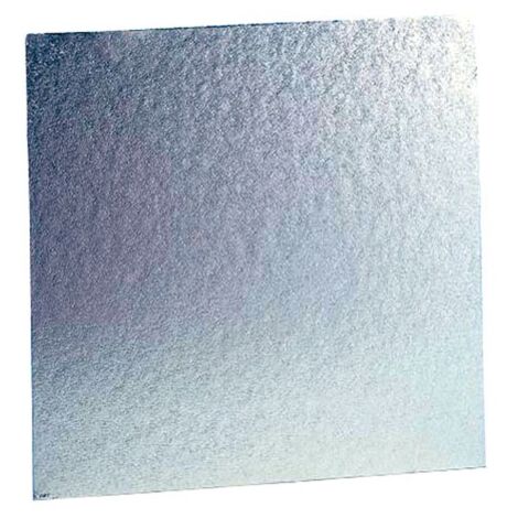GEB – Plaque isolante aluminium 500x500mm 4mm – Double face pour joints thermiques – Tenue jusqu'à 600°C – Facilité de découpe