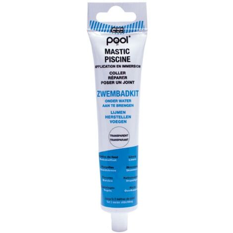 GEB - Pool mastic piscine tube 80ml transparent
