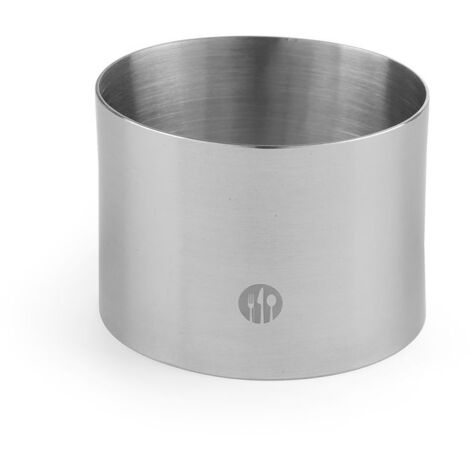 Gebäckring aus Edelstahl, Durchmesser 70 mm, Höhe 45 mm - Hendi 512104
