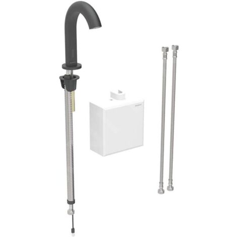 Geberit 116168141 Piave mitigeur WC, montage sur pied, robinetterie simple commande