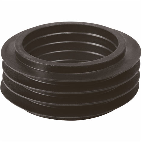 ECOLANDS Geberit Manschette 119668001 Ø 44 x 60 mm, für Spülrohranschluss, EPDM, schwarz