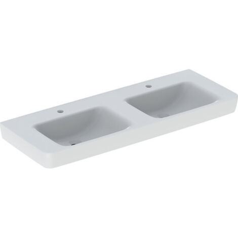 Geberit 501711008 Renova Plan double vasque 130x48 cm