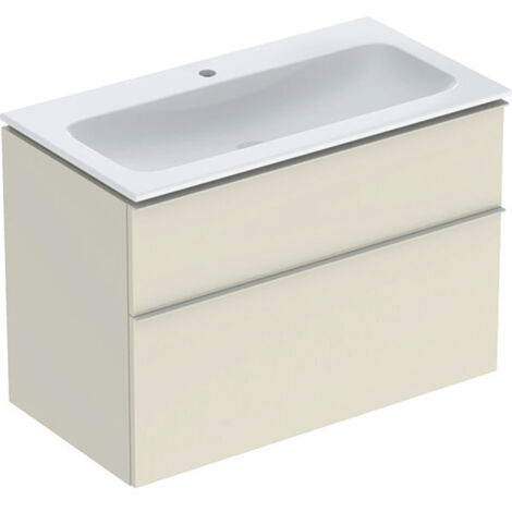Geberit 502333JL1 iCon ensemble MWT avec US, 2 tiroirs