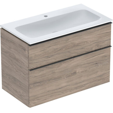 Geberit 502337JR1 iCon Set MWT avec US, 2 tiroirs