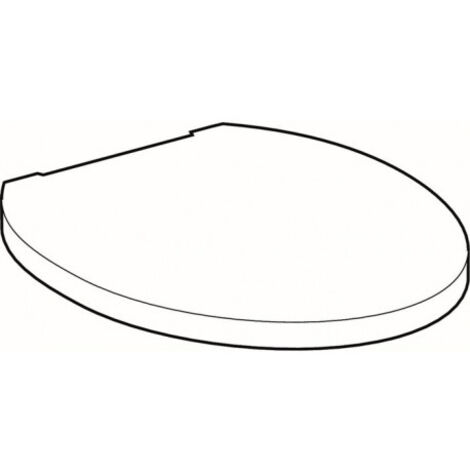 Geberit 573660000 Abattant WC Cleo, blanc