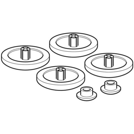 GEBERIT 598094000 Sitzdeckelpuffer  für WC-Sitze