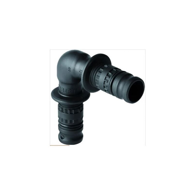 Geberit - 626.271.00.5 Coude 90° Mepla Ø50mm - noir