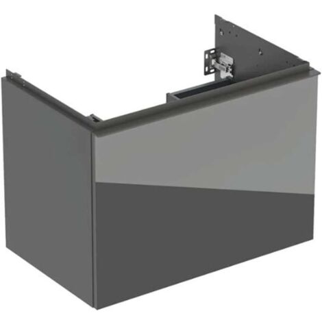 Geberit Acanto, armoire inférieure pour lavabos, 1 tiroir et 1