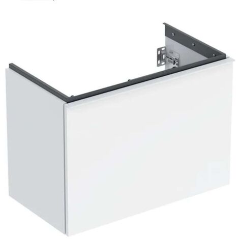 Geberit Acanto, armoire inférieure pour lavabos, 1 tiroir et 1