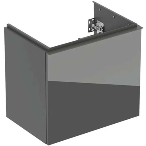 Geberit Acanto, armoire inférieure pour lavabos, 1 tiroir et 1
