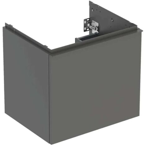 Geberit Acanto, armoire inférieure pour lavabos, 1 tiroir et 1