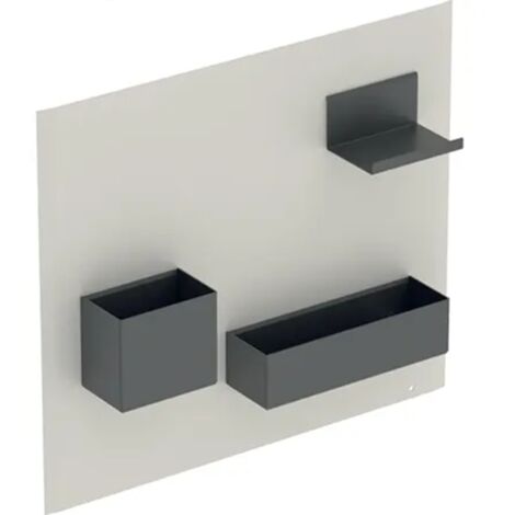 Geberit Acanto kit paroi magnétique 500649, 499x388x75mm,