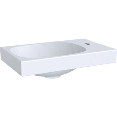 Geberit Acanto lave-mains, 1 trou pour robinetterie à droite,