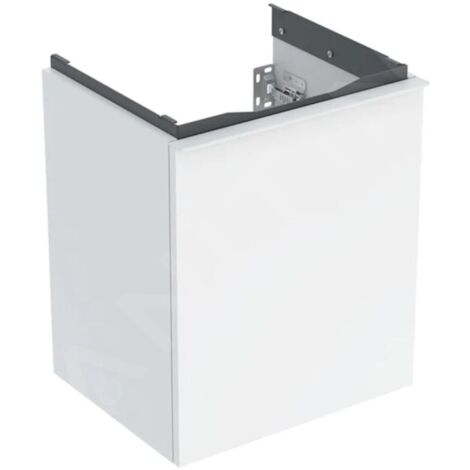 Geberit Acanto - Meuble lavabo, 45x42x38 cm, 1 tiroir, blanc brillant 503.002.01.1