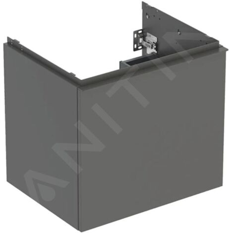 Geberit Acanto - Meuble lavabo, 59x54x48 cm, 1 tiroir, lave 503.003.JK.1