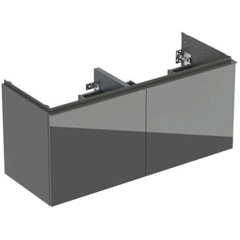 Geberit Acanto meuble sous lavabo double, 2 tiroirs et 2 tiroirs