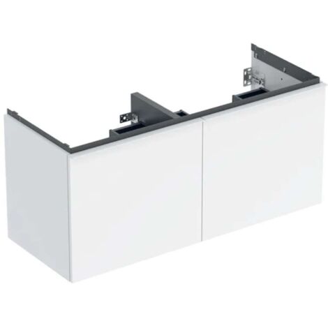 Geberit Acanto meuble sous lavabo double, 2 tiroirs et 2 tiroirs