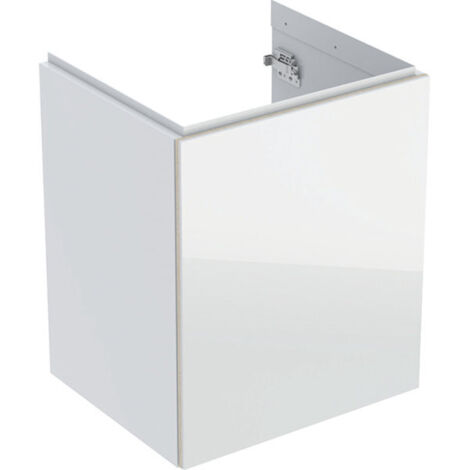 Geberit Acanto - Meuble sous lave-mains 450 mm, blanc poli 500.608.01.2