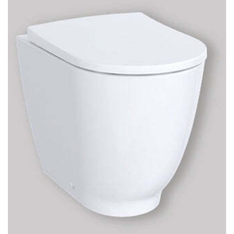 SEDILE UNIVERSALE PER WATER BIANCO IN PLASTICA