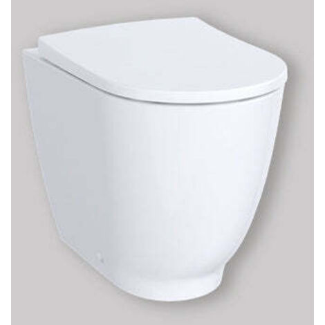 Geberit Acanto WC a Pavimento con fissaggio nascosto Rimfree  Bianco 500.824.00.1