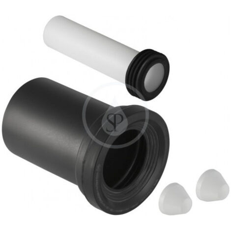 Geberit Accesorios - Conjunto de tubos de conexión para inodoro suspendido, 90x185 mm 152.426.46.1