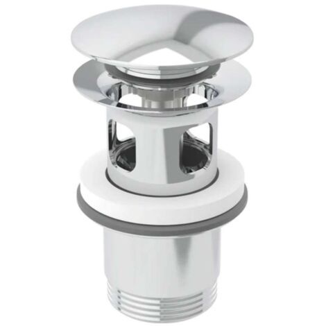 Geberit Accesorios - Desagüe ClickClack, cromo brillante 152.076.21.1