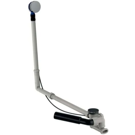 Geberit Accesorios - Juego de desagüe y rebosadero para bañera, longitud 730 mm, kit de montaje, cromo 150.525.21.6