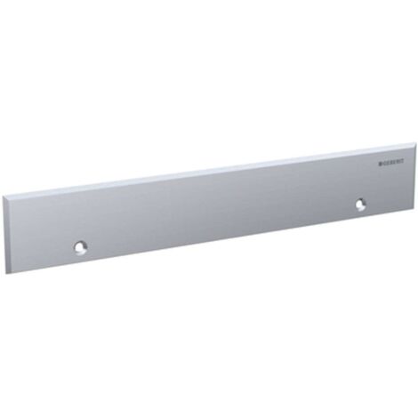 Geberit Accesorios - Juego para desagüe de ducha en pared, atornillable, tapa de acero inoxidable cepillado 154.337.FW.1