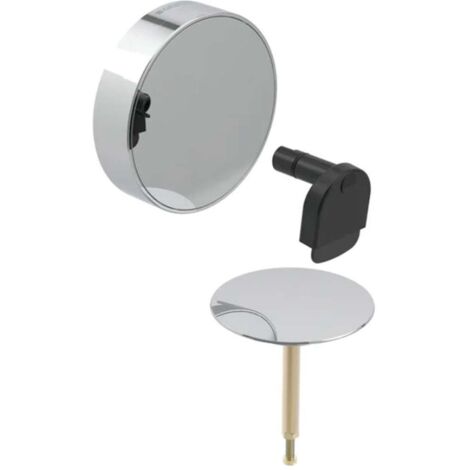 Geberit Accesorios - Kit de montaje de conjunto de bañera, con control giratorio y suministro d52, cromo 150.481.21.1