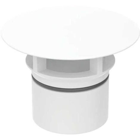 Geberit Accesorios - Tapa de válvula para conexión de lavabo Clou, blanco alpino 241.993.11.1