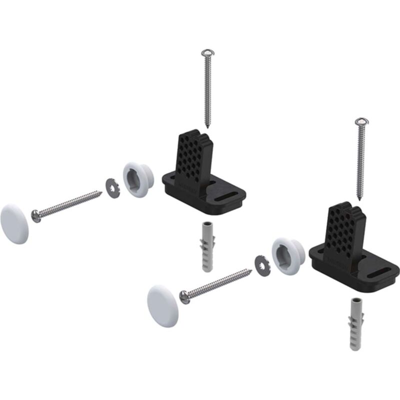 Geberit - Accessoires - Eléments de fixation pour wc ou bidet suspendu, fixation latérale 500.100.00.1