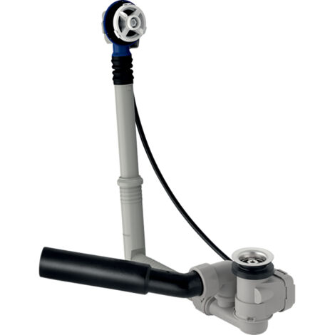 Geberit Accessoires - Garniture de vidage et de trop-plein pour baignoire, longueur 320 mm, chrome 150.595.00.6