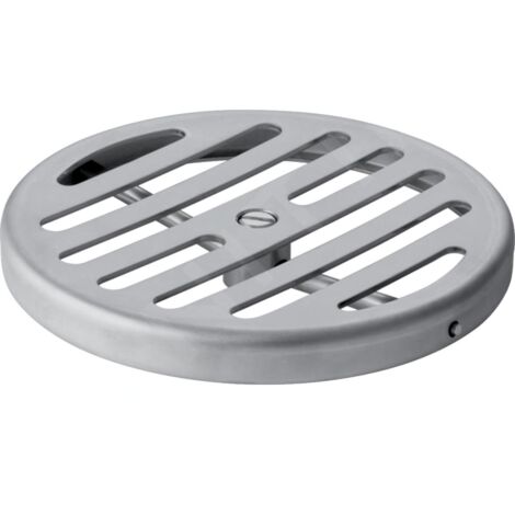 Geberit Accessoires - Grille fente, diamètre 135 mm, non carrossable, inox 388.134.00.1