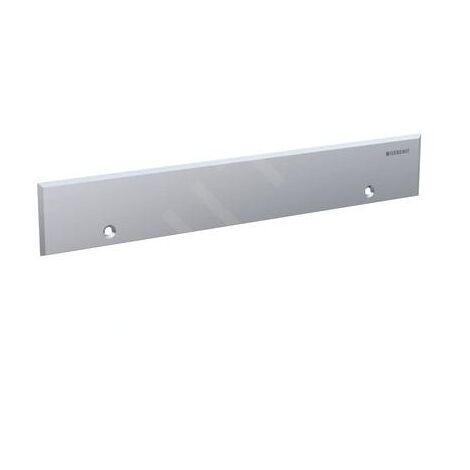 Geberit Accessoires - Kit de finition pour évacuation murale, recouvrement en acier inoxydable, à visser 154.337.FW.1