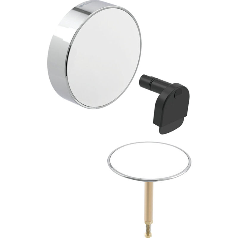 Geberit - Complément Accessoires Split Ø52 Pour Siphon Code 50348 Blanc/Chrome