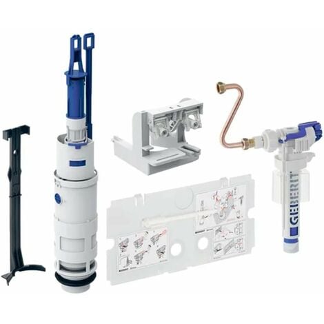 Geberit Accessoires - Kit de transformation pour rinçage double touche, pour robinet à flotteur type 380, pour réservoir à encastrer 240.515.00.2