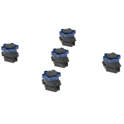 Geberit Accessoires - Pieds pour receveur de douche jusqu’à 120 cm, 5 pièces 554.954.00.1