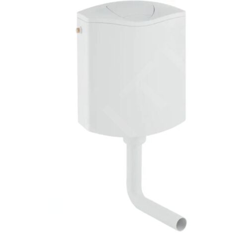 Geberit Accessoires - Réservoir de chasse AP116plus, DualFlush, distributeur de tablettes, blanc alpin 136.444.11.1