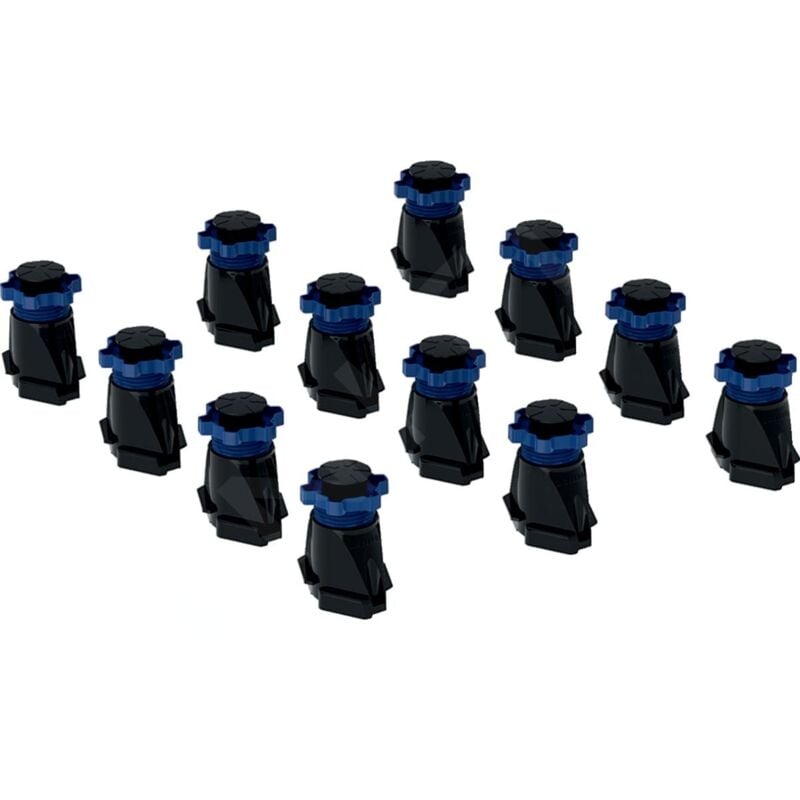 Geberit - Accessoires - Set de pieds 12 pièces, hauteur 9-21 cm, pour longueur du bac à partir de 1600 mm 554.953.00.2