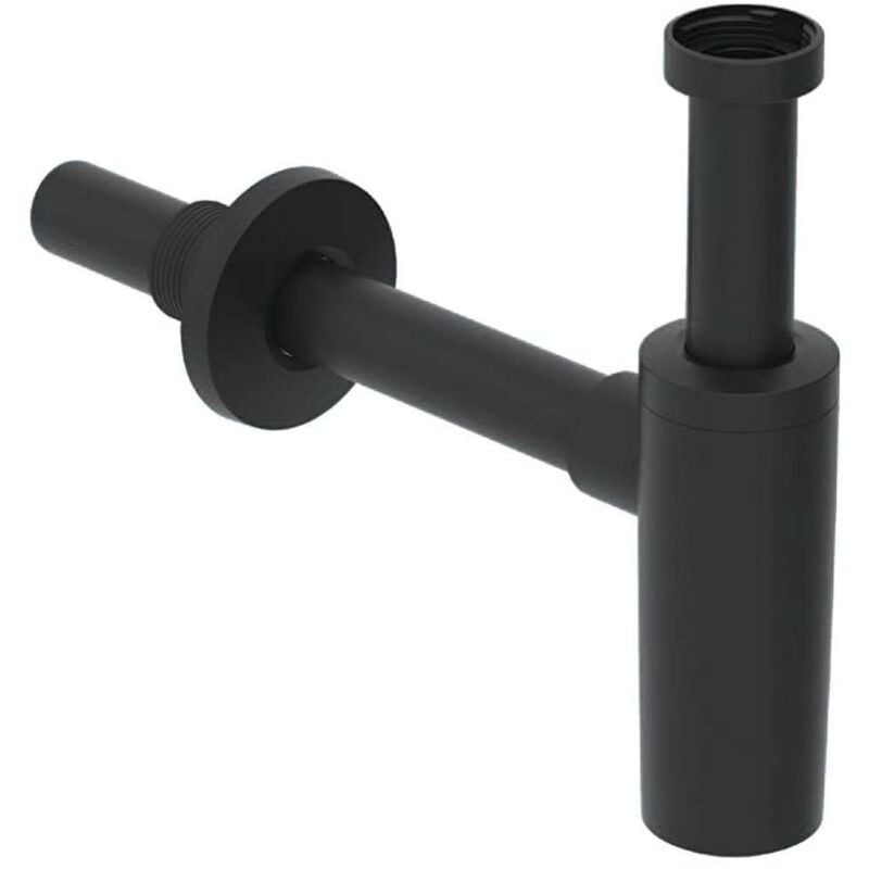 Geberit - Accessoires - Siphon design, noir mat 151.035.14.1