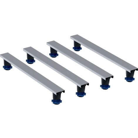 Geberit Accessori - Kit di montaggio grezzo 800 mm, altezza 9-21 cm, per piatti doccia fino a 1400 mm 554.962.00.2