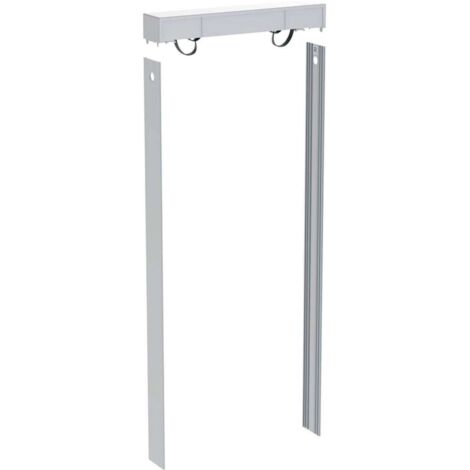 Geberit Accessori - Kit di preinstallazione per Monolith Plus, alluminio spazzolato 131.196.00.2