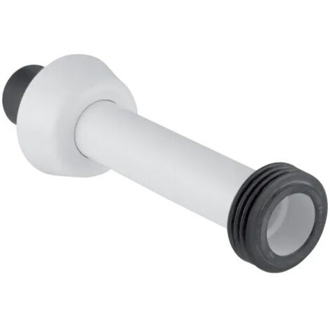 Geberit Accessori - Prolunga per set di collegamento con rosetta, bianco alpino 118.026.11.1