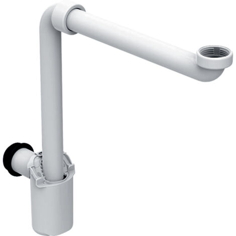 Geberit Accessori - Sifone per lavabo salvaspazio, diametro 32 cm, bianco 151.116.11.1