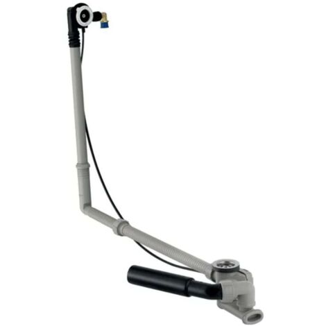 Geberit Accessori - Sistema di scarico e troppopieno per vasca da bagno con erogazione, lunghezza 730 mm, cromo 150.701.00.6